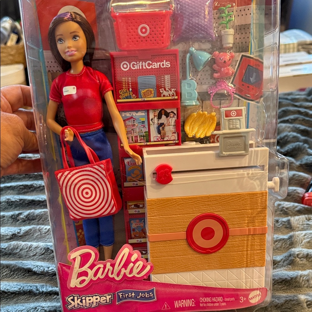 Barbie Skipper First Jobs Doll in Red and Blue